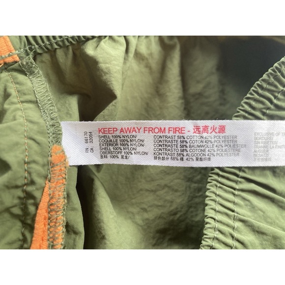 Out From Under For Urban Outfitters Women's Shorts Size Medium Green Grey Orange - Picture 3 of 6